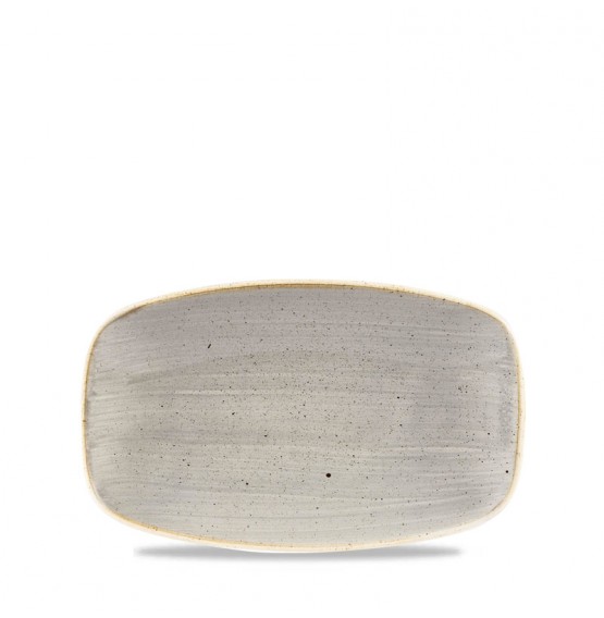 Stonecast Peppercorn Grey Chefs' Oblong Plate No.1