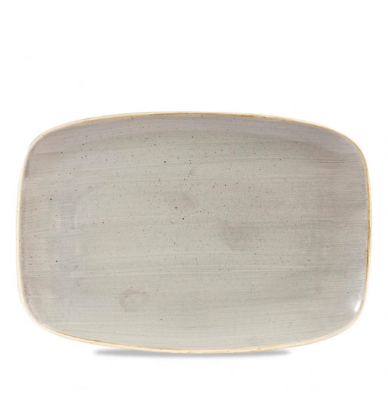 Stonecast Peppercorn Grey Chefs' Oblong Plate No.8