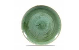 Stonecast Samphire Green Coupe Plate