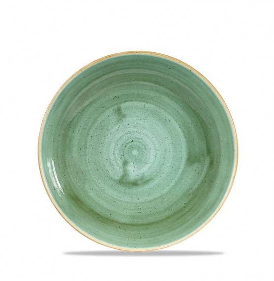 Stonecast Samphire Green Coupe Bowl