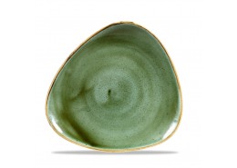 Stonecast Samphire Green Triangle Plate