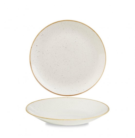 Stonecast Barley White Deep Coupe Plate