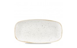 Stonecast Barley White Chef's Oblong Plate No.3