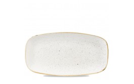 Stonecast Barley White Chefs' Oblong Plate No.4