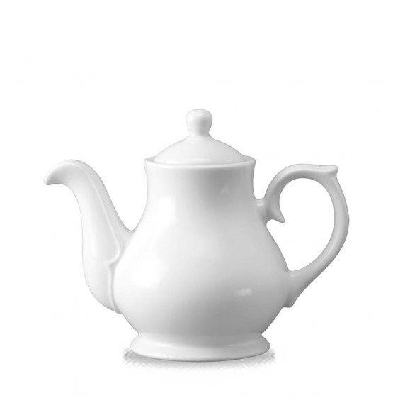 White Holloware Sandringham Tea/Coffee Pot