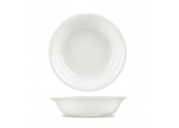 White Serving Bowl