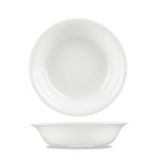 White Serving Bowl