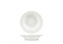 White Rimmed Fruit Bowl