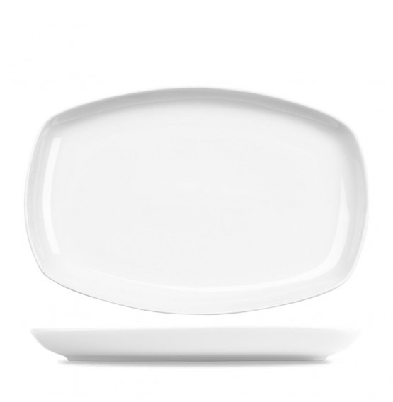 Menu Porcelain Medium Rectangular Platter