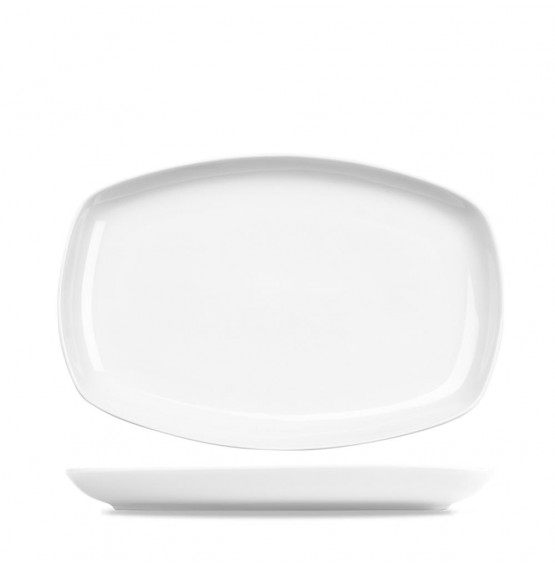 Menu Porcelain Small Rectangular Platter
