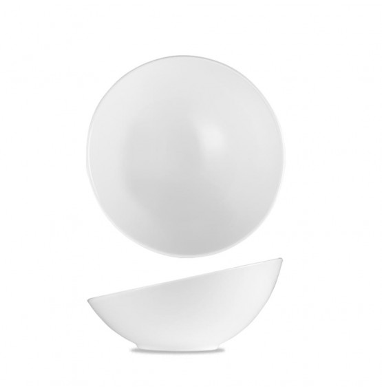 Menu Porcelain Medium Slanted Bowl