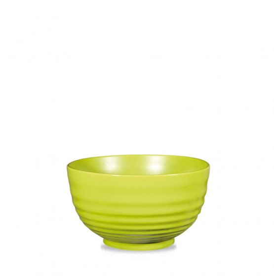 Rustics Green Glaze Ripple Bowl