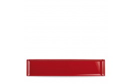 Alchemy Rectangular Red Melamine Buffet Tray