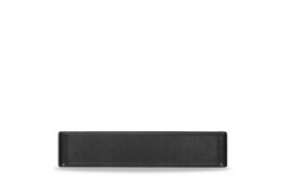 Alchemy Rectangular Black Melamine Buffet Tray